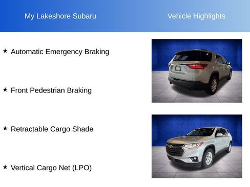 Used 2020 Chevrolet Traverse LT w/ Driver Confidence II Package image 13