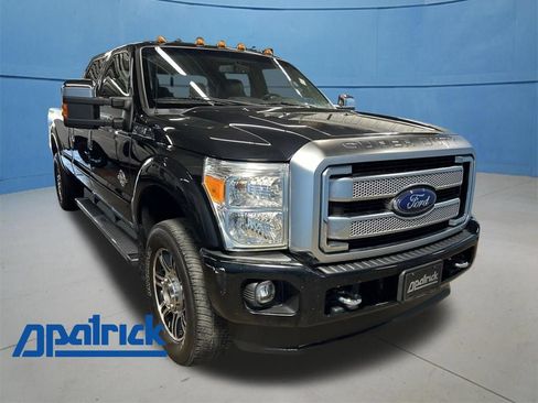 Used 2016 Ford F350 Platinum w/ Snow Plow Prep Package AWD/4WD image 1