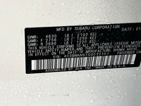 Used 2025 Subaru Legacy Limited w/ Popular Package #2 image 34