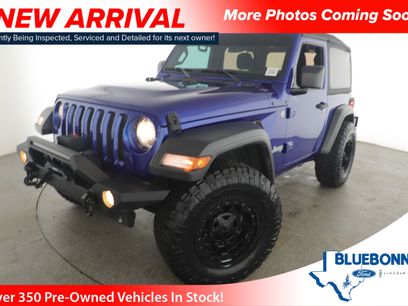 Certified 2019 Jeep Wrangler Sport