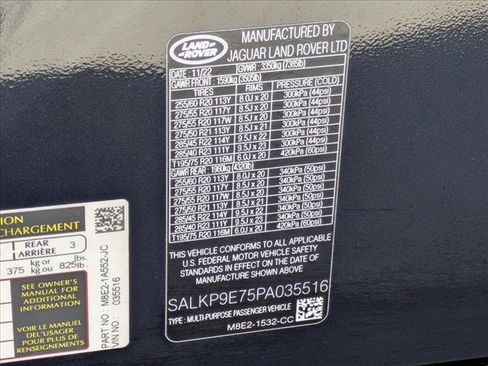 Certified 2023 Land Rover Range Rover SE image 28