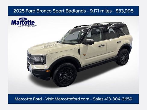 Certified 2025 Ford Bronco Sport Badlands AWD/4WD image 1
