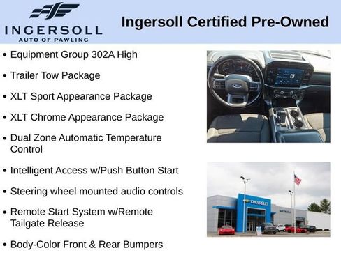 Used 2021 Ford F150 XLT w/ Equipment Group 302A High AWD/4WD image 10