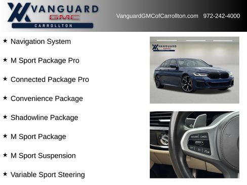 Used 2023 BMW 530i w/ M Sport Package RWD image 6