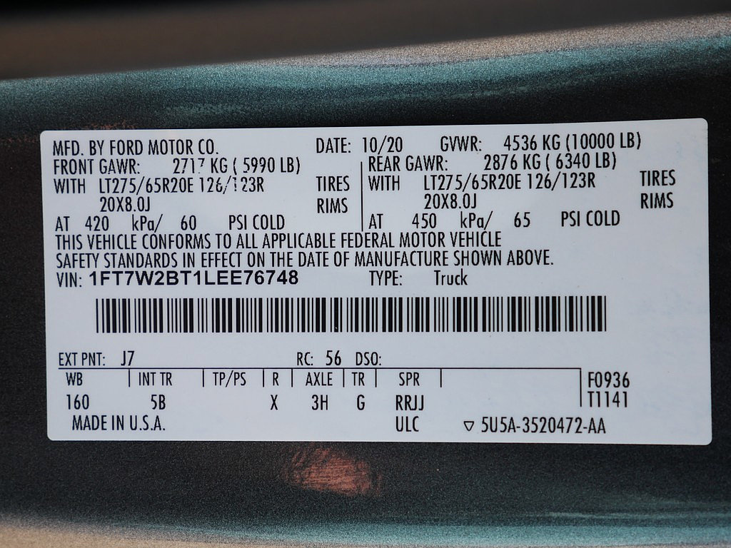 Used 2020 Ford F250 Lariat AWD/4WD image 74