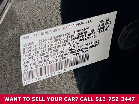 Used 2019 Honda Pilot EX-L image 35