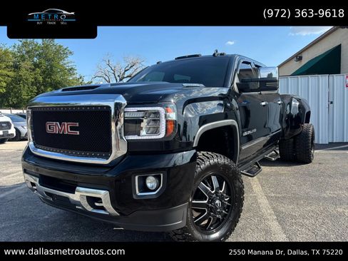 Used 2019 GMC Sierra 3500 Denali w/ Duramax Plus Package AWD/4WD image 1