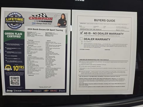 Used 2024 Buick Encore GX Sport Touring FWD image 36