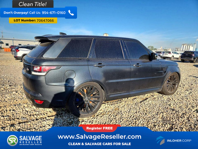 Used 2017 Land Rover Range Rover Sport SVR AWD/4WD image 4