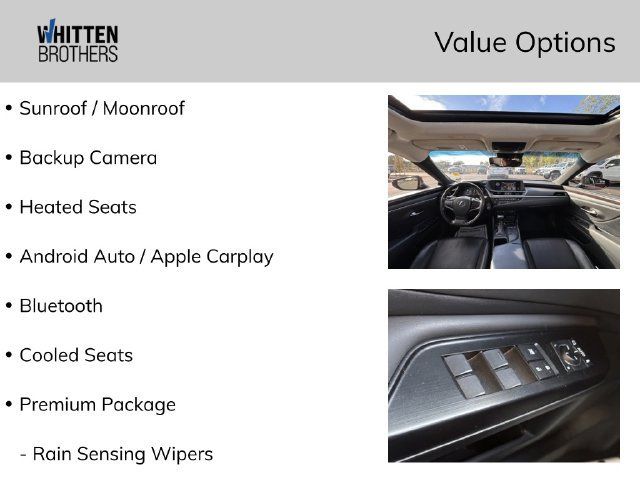 Used 2020 Lexus ES 350 w/ Premium Package FWD image 4
