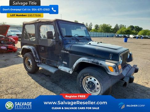 Used 2001 Jeep Wrangler SE AWD/4WD image 5
