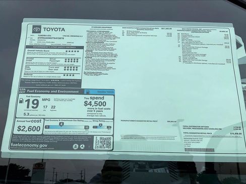 New 2026 Toyota Tundra 1794 Edition AWD/4WD image 17