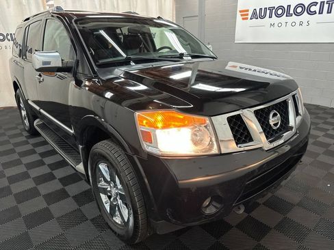 Used 2014 Nissan Armada Platinum w/ 2nd Row Captain Seat Package AWD/4WD image 2