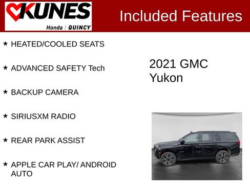 Used 2021 GMC Yukon AT4 AWD/4WD image 2