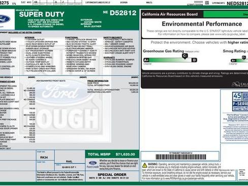 Used 2022 Ford F250 Lariat w/ Lariat Value Package image 52