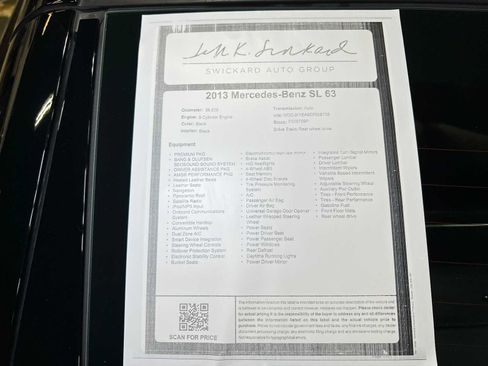 Used 2013 Mercedes-Benz SL 63 AMG image 38