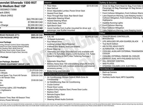 Used 2024 Chevrolet Silverado 1500 RST w/ Z71 Off-Road Package AWD/4WD image 5