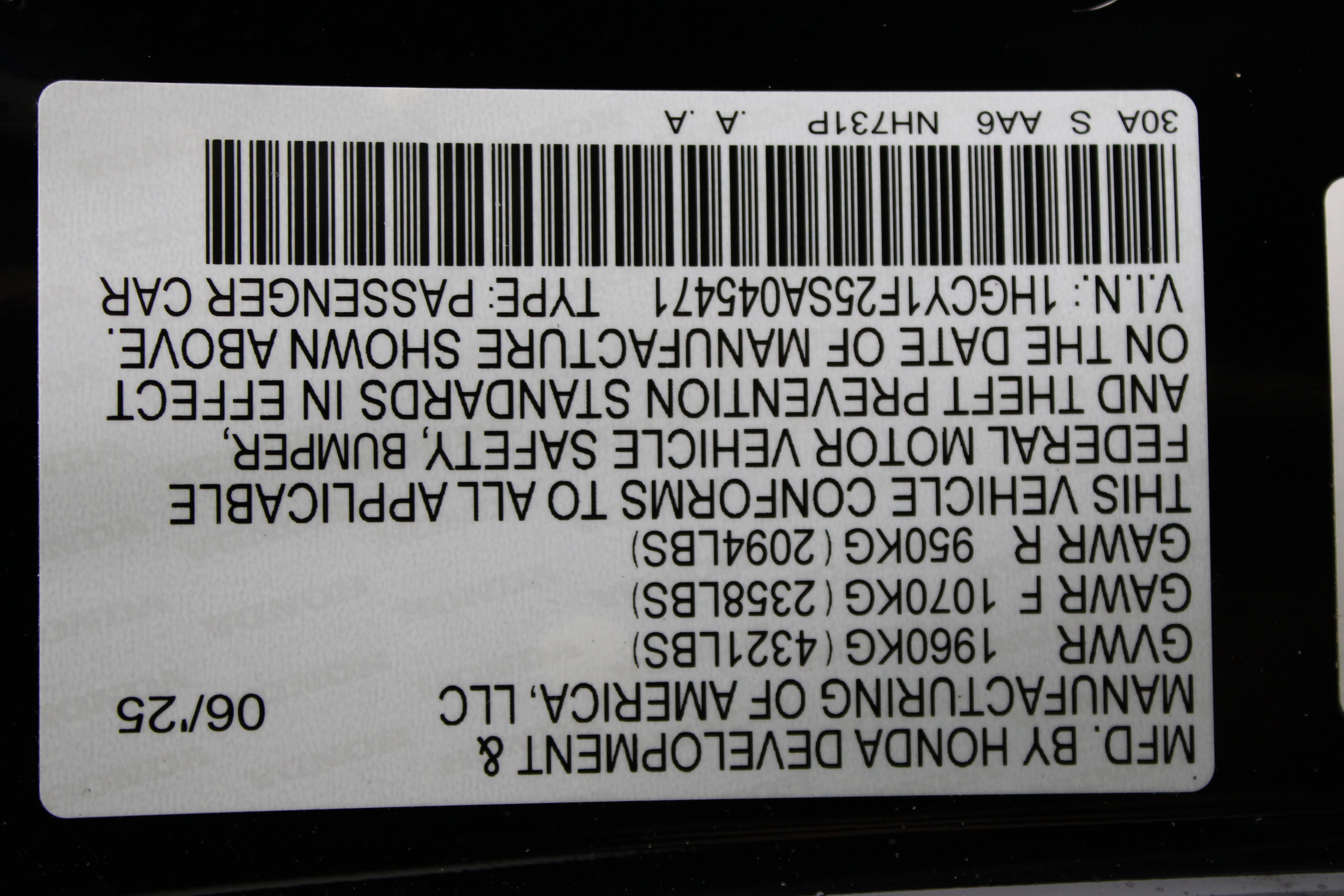 Used 2025 Honda Accord LX image 37