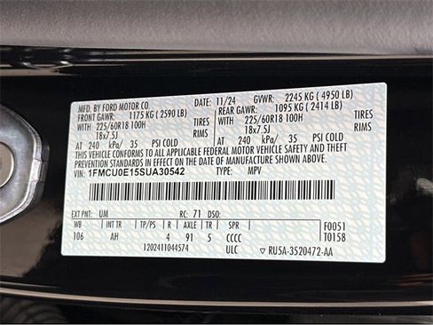 New 2025 Ford Escape SE w/ PHEV Premium Package image 43