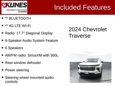 Used 2024 Chevrolet Traverse LT FWD image 3