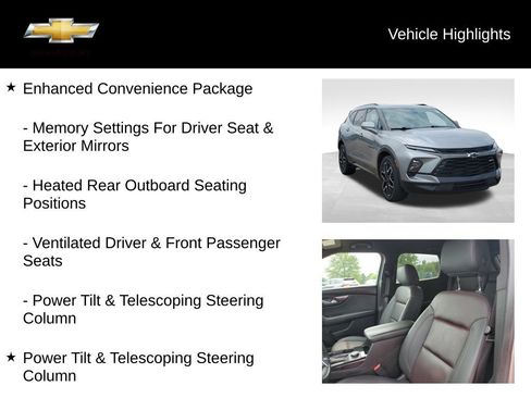 Used 2023 Chevrolet Blazer RS w/ Enhanced Convenience Package AWD/4WD image 19