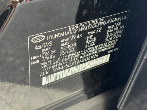 Used 2021 Hyundai Santa Fe Calligraphy AWD/4WD image 24