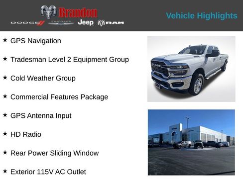 New 2026 RAM 2500 Tradesman image 2