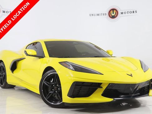 Used 2025 Chevrolet Corvette Stingray Premium Cpe w/ Stealth Interior Trim Package image 1