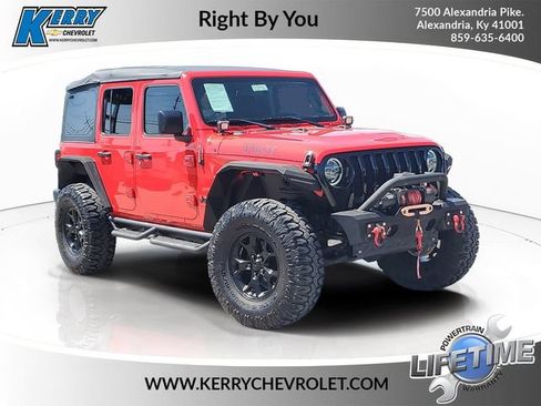 Used 2021 Jeep Wrangler Unlimited Sport AWD/4WD image 1