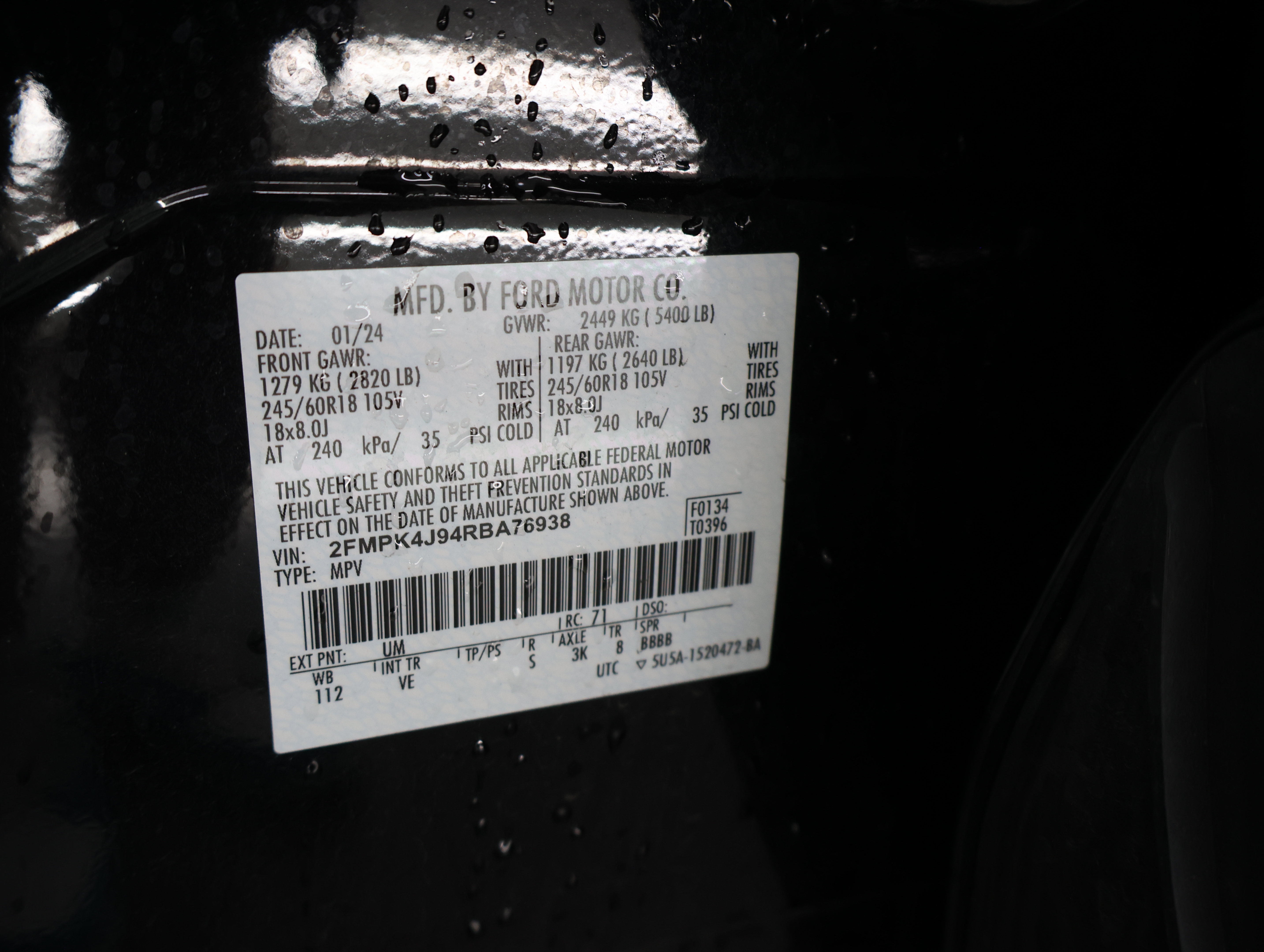 Used 2024 Ford Edge SEL AWD/4WD image 56