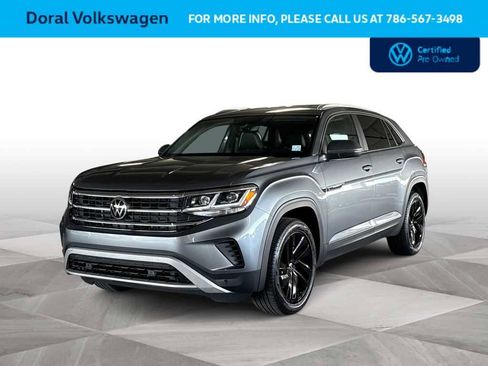 Used 2023 Volkswagen Atlas Cross Sport SE w/ Black Wheel Package FWD image 1