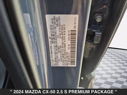 Used 2024 MAZDA CX-50 AWD 2.5 S w/ Cargo Package image 36