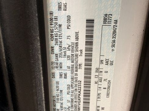 Used 2023 Ford Transit 350 148 High Roof w/ Exterior Upgrade Package RWD image 35