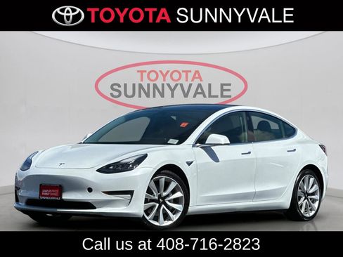 Used 2019 Tesla Model 3 Long Range AWD/4WD image 1