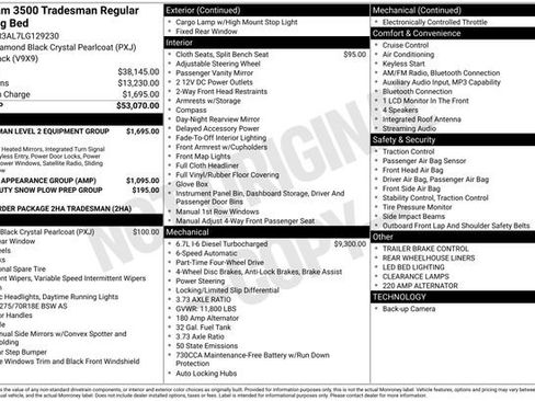 Used 2020 RAM 3500 Tradesman image 3