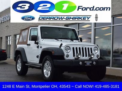 Used 2016 Jeep Wrangler Sport w/ Quick Order Package 24S