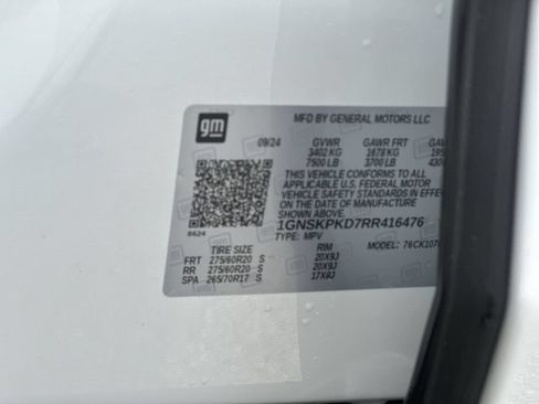 Certified 2024 Chevrolet Tahoe Z71 w/ Luxury Package AWD/4WD image 34