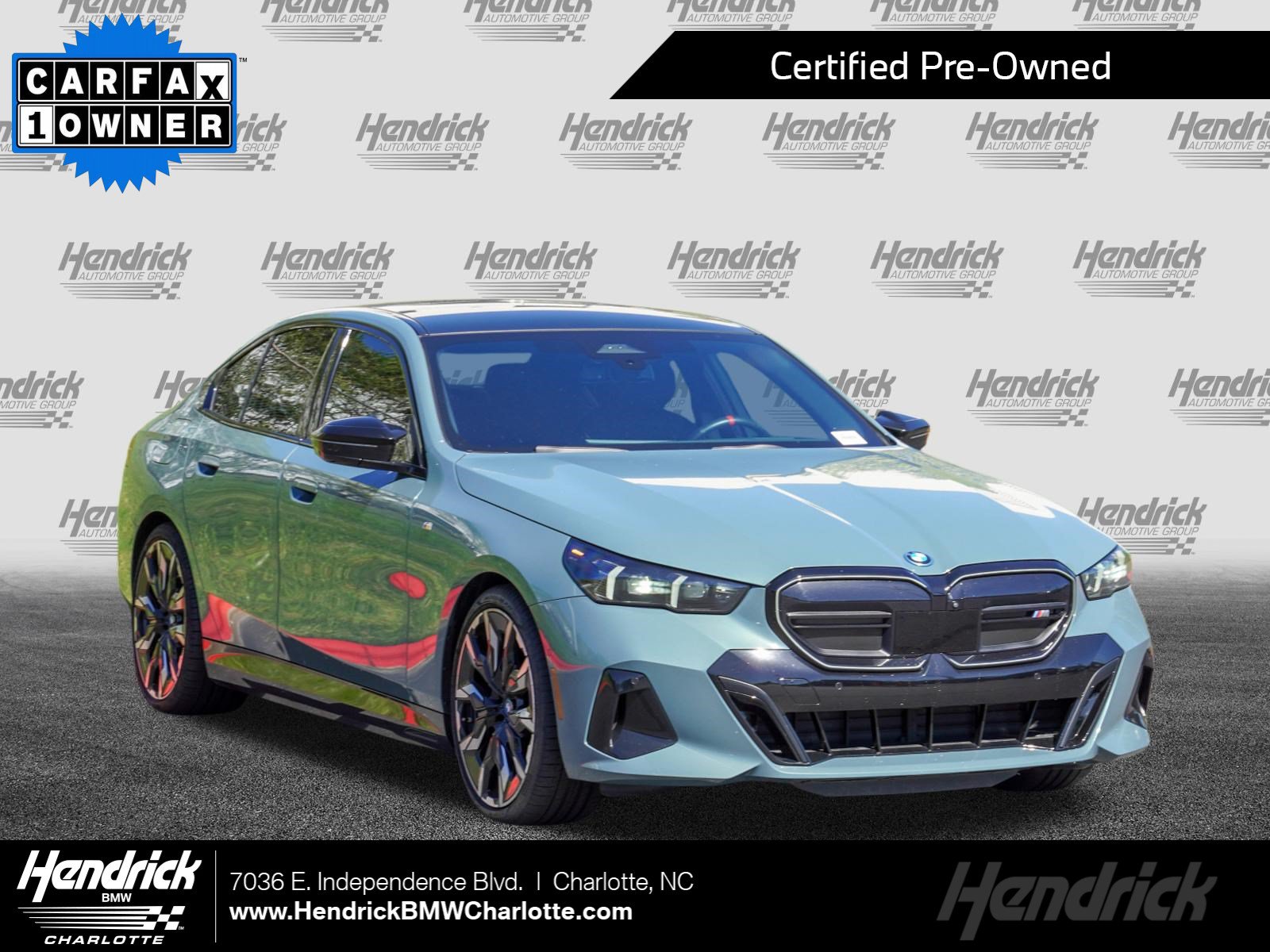Certified 2024 BMW i5 M60 w/ Executive Package AWD/4WD image 1