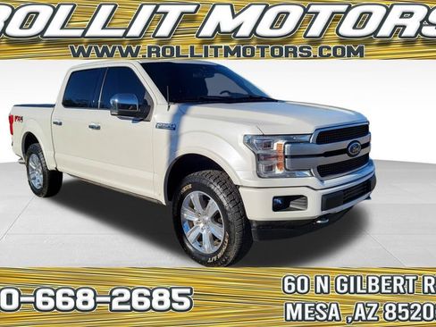 Used 2019 Ford F150 Platinum w/ Equipment Group 701A Luxury AWD/4WD image 1
