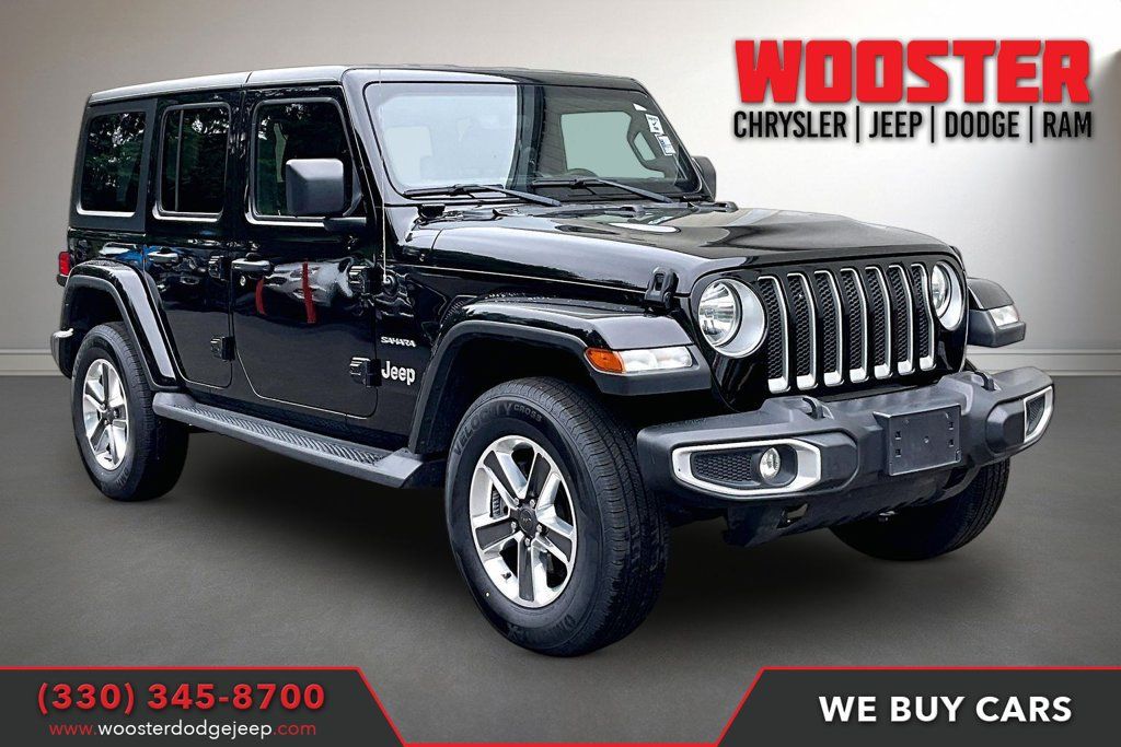 Used 2023 Jeep Wrangler Unlimited Sahara AWD/4WD image 1