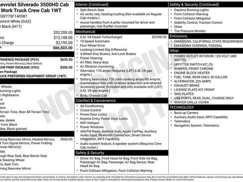 New 2025 Chevrolet Silverado 3500 W/T w/ WT Convenience Package image 2