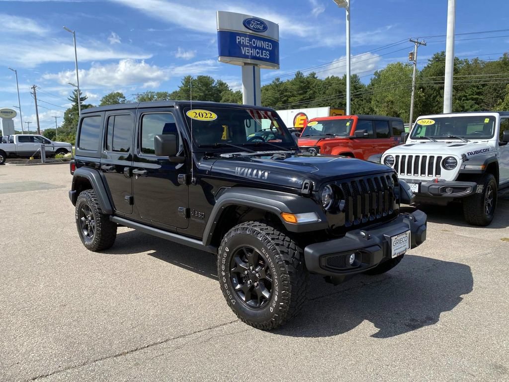 Used 2022 Jeep Wrangler Unlimited Sport AWD/4WD image 1