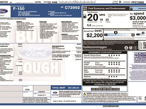 Certified 2023 Ford F150 XLT w/ Equipment Group 302A High image 5