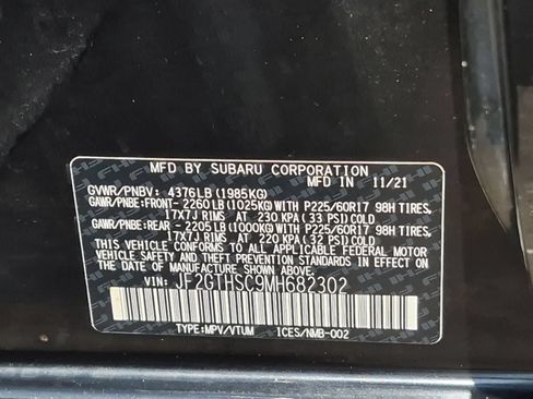 Used 2021 Subaru Crosstrek 2.5i Sport w/ Moonroof Package AWD/4WD image 37