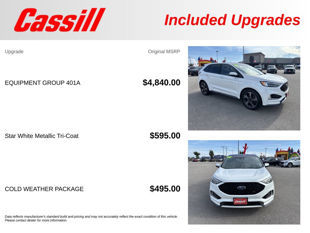 Used 2020 Ford Edge ST w/ Equipment Group 401A AWD/4WD image 30