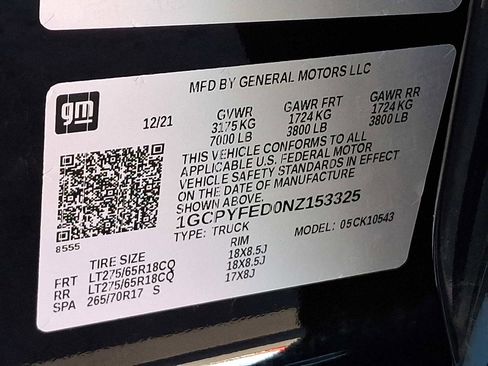 Used 2022 Chevrolet Silverado 1500 LT Trail Boss w/ Bed Protection Package image 26