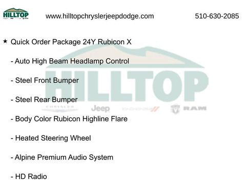 New 2026 Jeep Wrangler Unlimited Rubicon image 10