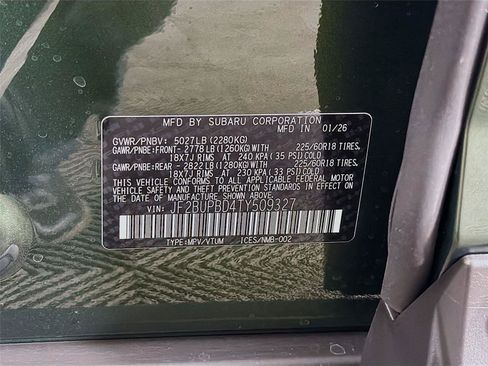 New 2026 Subaru Outback Premium AWD/4WD image 30