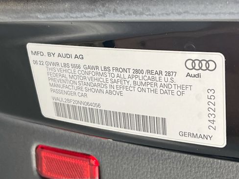 Used 2022 Audi A6 Premium Plus image 32