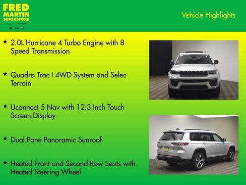 New 2026 Jeep Grand Cherokee L Limited AWD/4WD image 7
